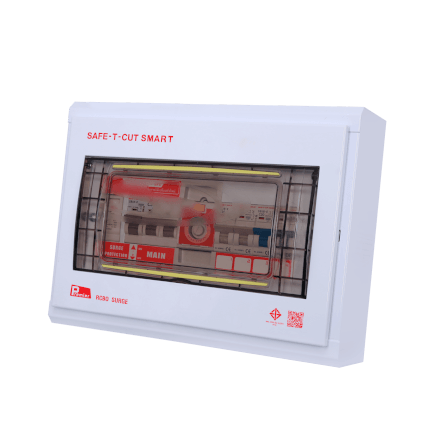 ชุดตู้คอนซูมเมอร์ 4 ช่อง เบรคเกอร์กันดูด 32 แอมป์ เซฟ-ที-คัท สมาร์ท รุ่น PREMIER SURGE_3